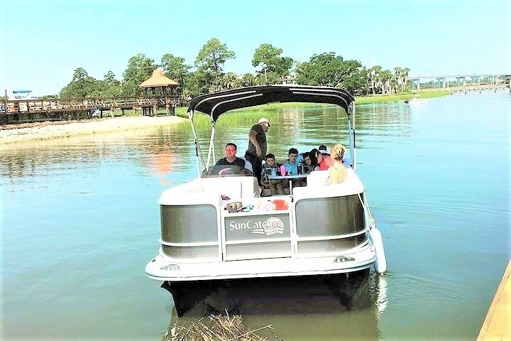 6-Hour Private Hilton Head Pontoon Boat Rental - Photo 1 of 6